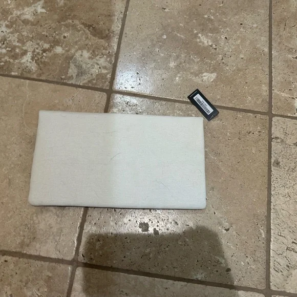 NWT Lulus Avonlea Teal Multi Beaded Clutch Blue - Picture 5 of 5